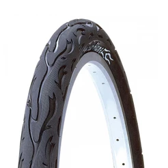 Pneu Slick Kenda Flame com Arame 26 x 2.125