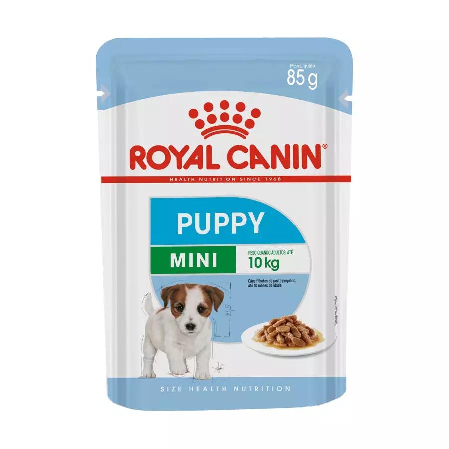 Ração Úmida Royal Canin Sachê  Cães Mini Puppy Filhotes 85G em Oferta na Shopee