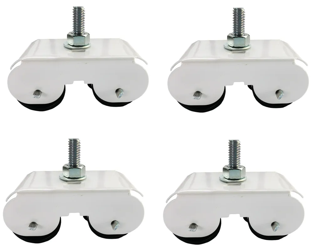 Kit 04 Rodízio Rodinha Pé Geladeira Fogão Freezer Universal