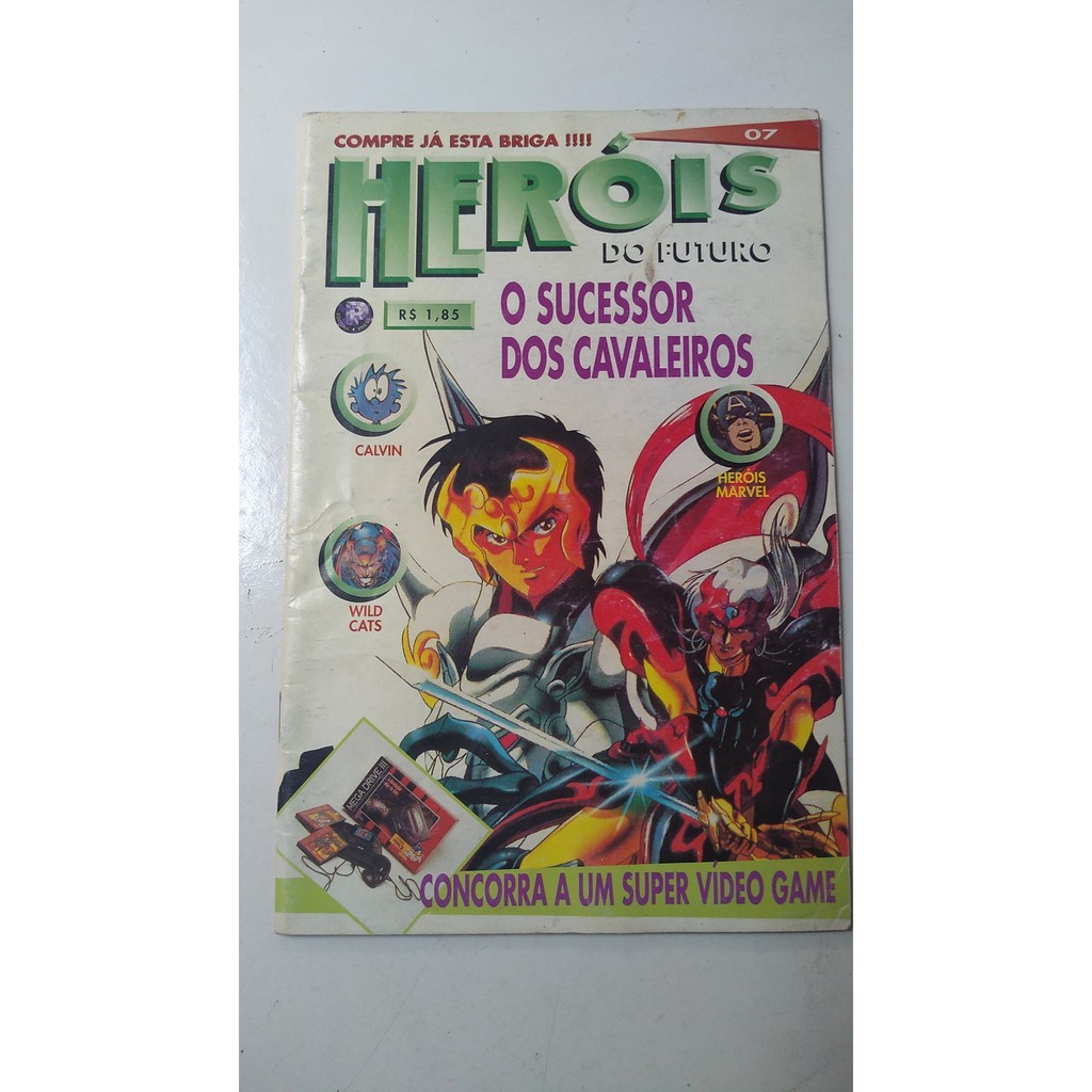 Revista - Heróis do Futuro 07 - o Sucessor dos cavaleiros