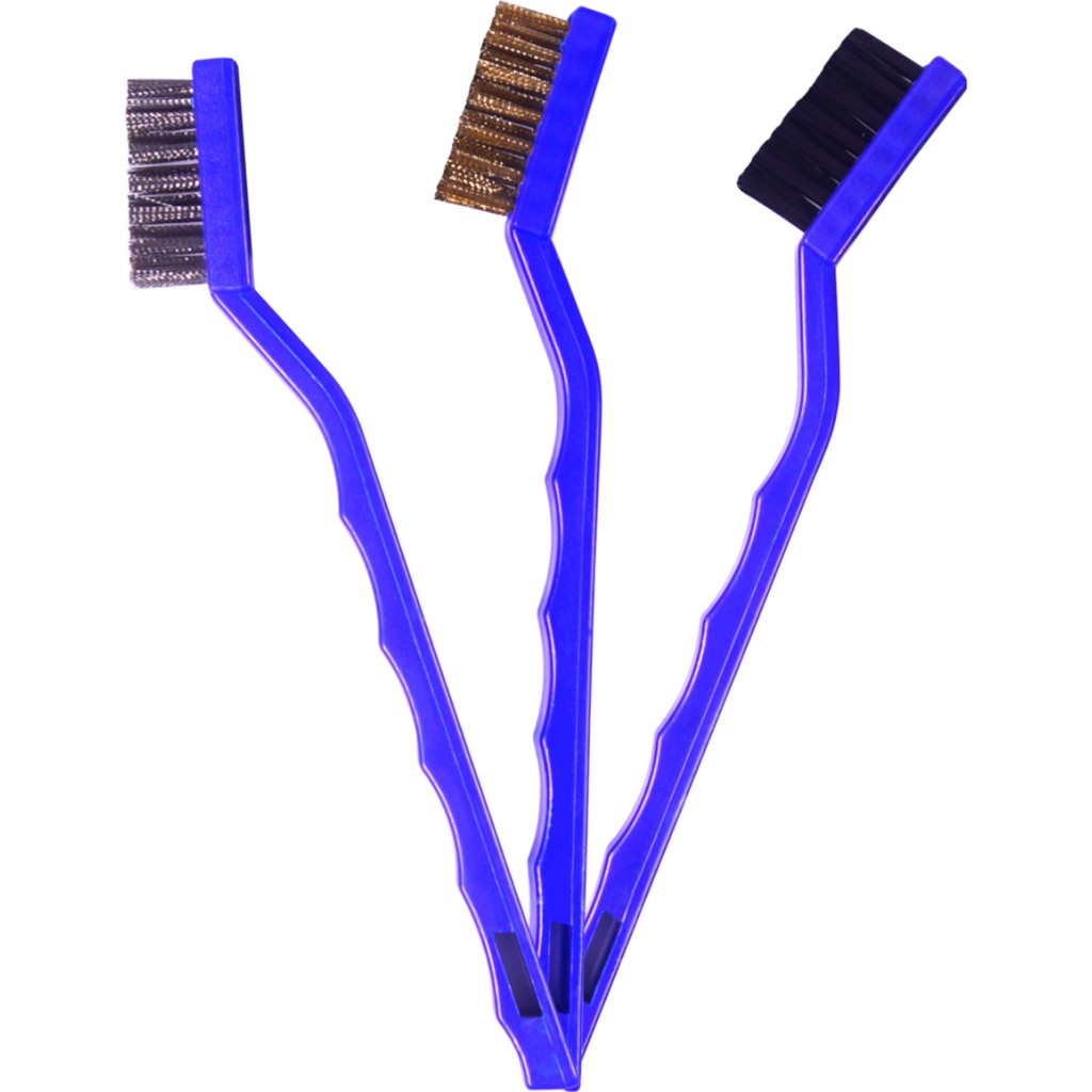 Kit Escovas para Detalhamento com Cerdas Nylon Aço Latão Vonixx em Oferta na Shopee