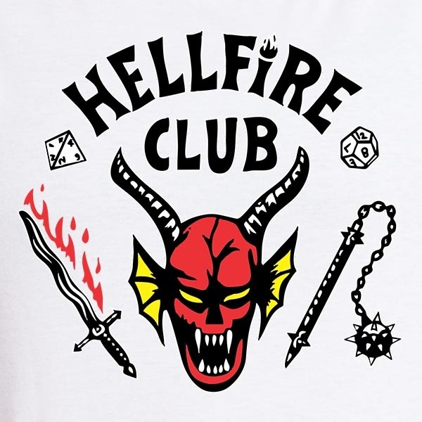 Stranger Things 4 Hellfire Club Logo Camiseta 