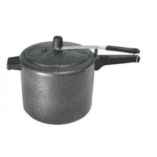 Panela de pressão 7L- Panela de pressão preta por fora- panela de pressão craqueada