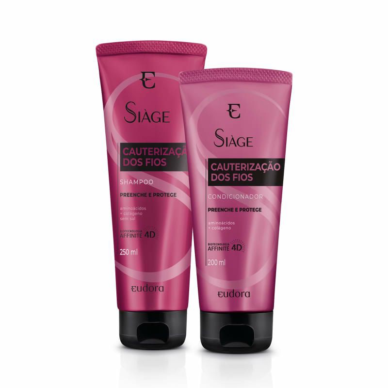 Eudora Siage Cauterização do fios Shampoo+ Condicionador