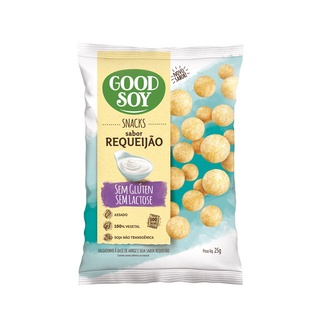 Snack Sem Glúten Sabor Requeijão 25g - Good Soy