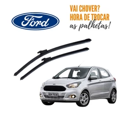 Par Palheta Limpador Parabrisa Dianteiro Ford Ka 2014 2015 2016 2017 2018 2019 2020