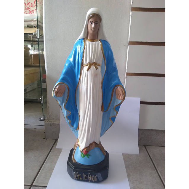 Nossa Senhora das Graças de 40 cm Linda Para Abençoar seu Lar