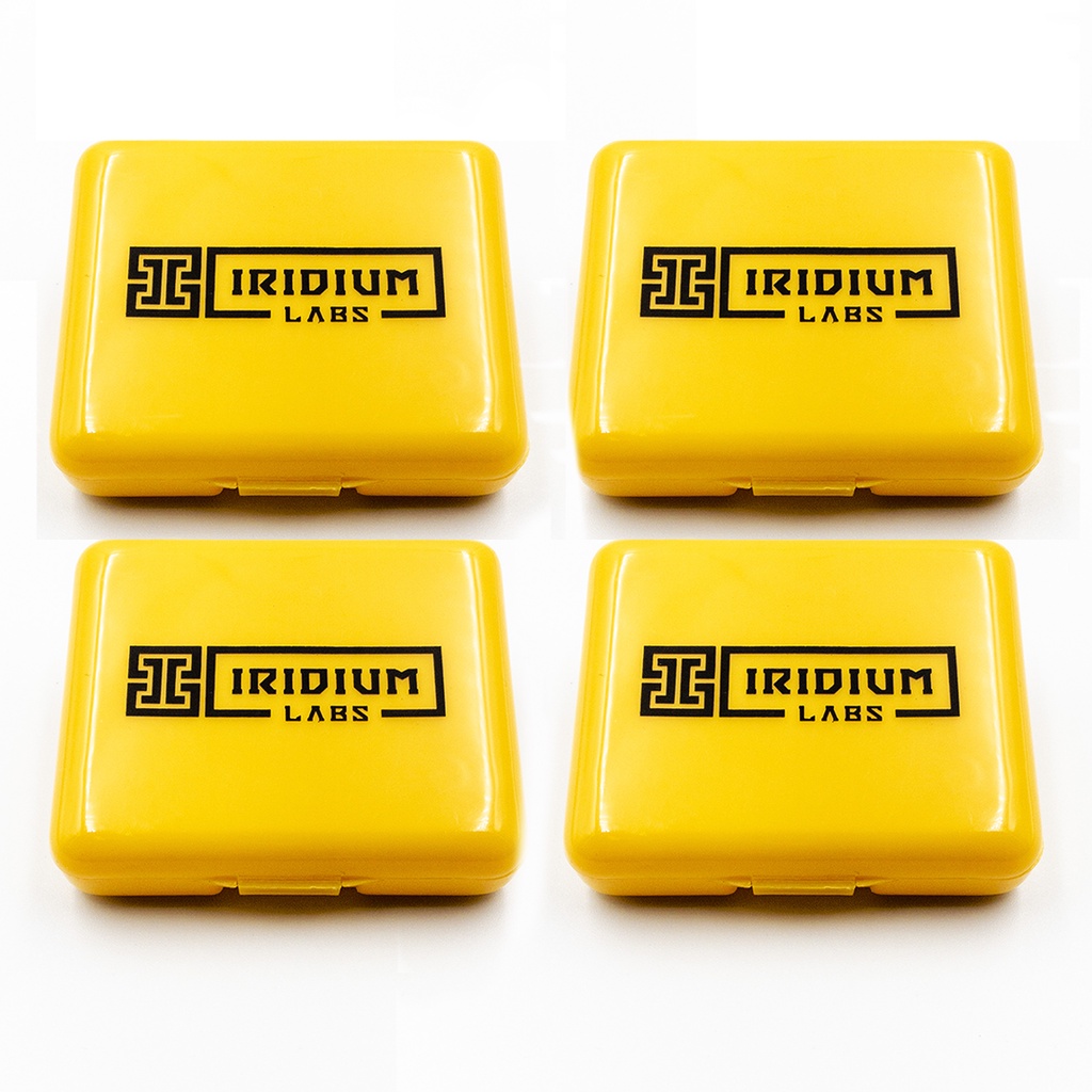 Kit 4x Porta Comprimidos/ Cápsulas - Iridium Labs em Oferta na Shopee