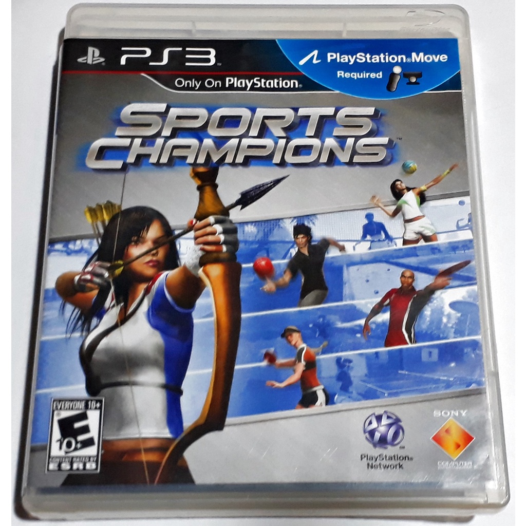 Jogo Sports Champions Playstation 3 Ps3 Ps Move Mídia Física Original Game Usado
