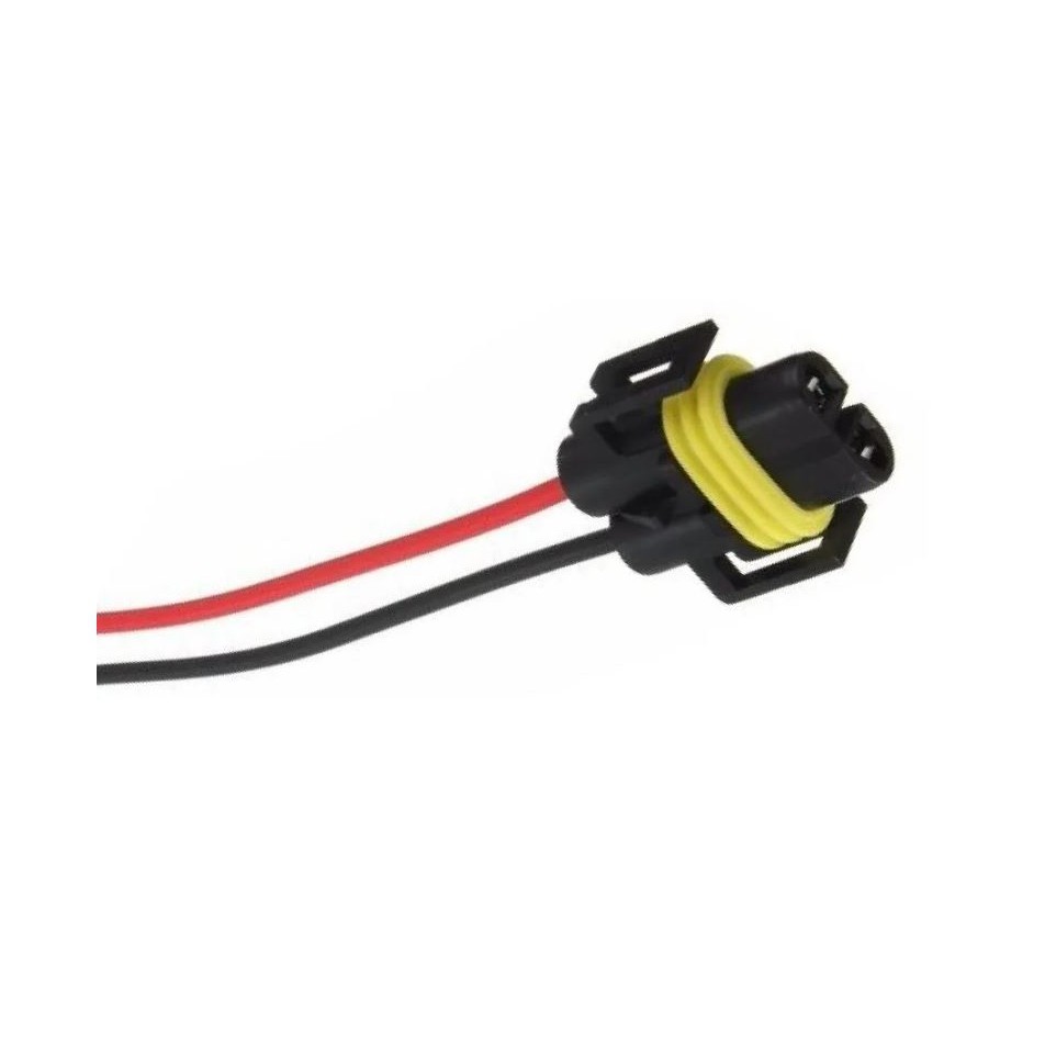 Chicote Com Conector Soquete Plugue para Lâmpada Fio H8 H11 H27 Rabicho em Oferta na Shopee