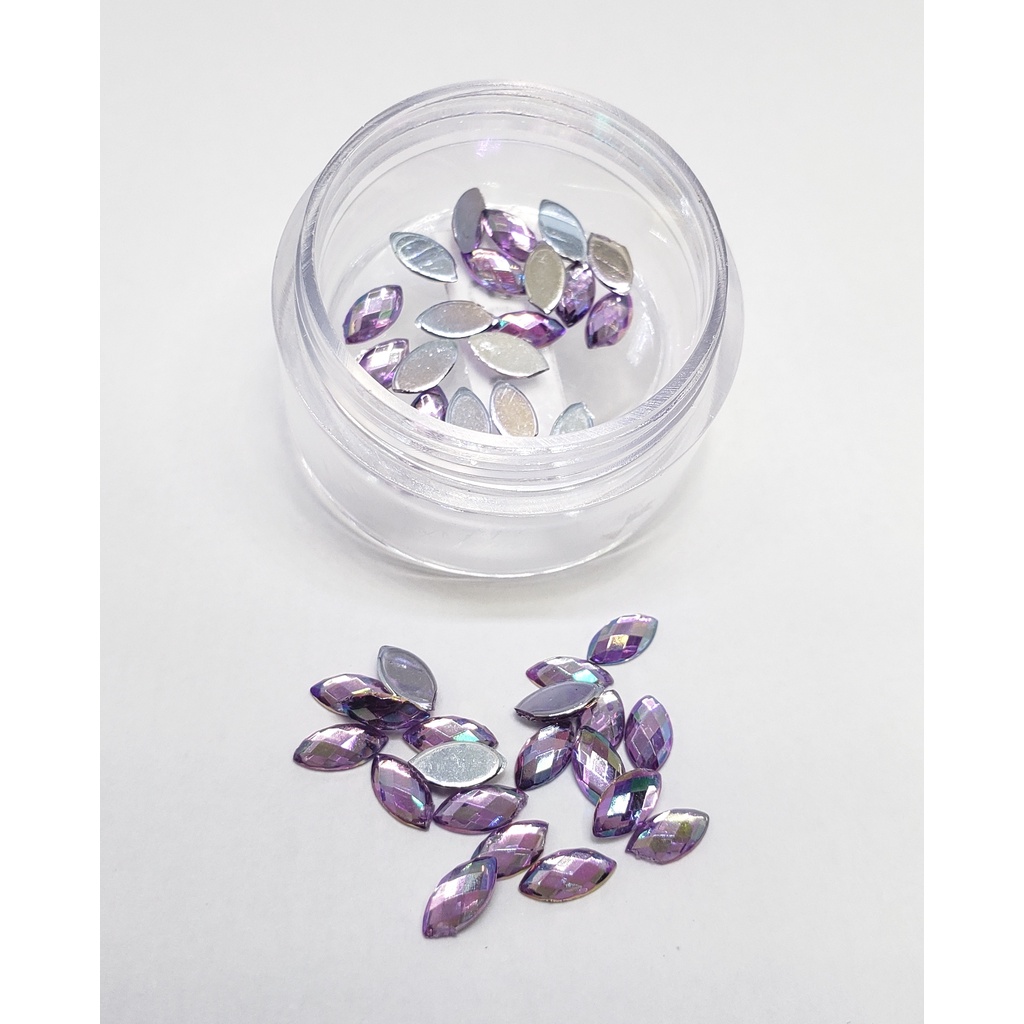 Chaton Navete  Decoração Unhas - JC03 -  Lilas