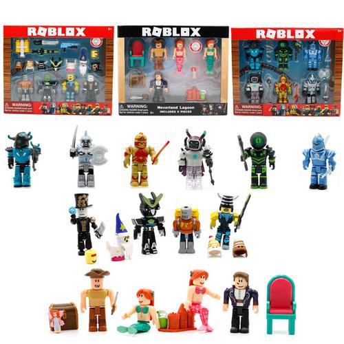 Figuras Do Roblox Do Mundo Virtual Blocos Boneca Robo Sereia Campeao Do Mundo Shopee Brasil - mundo br roblox