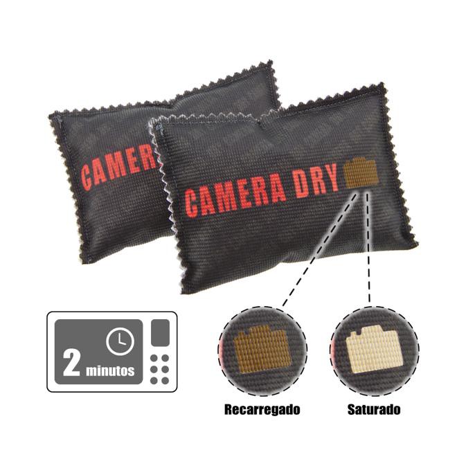 Silica Gel 2 X 130g Sache Desumidificador Anti-mofo Saquinho Reutilizavel, Dessecante