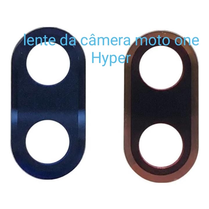 Lente Vidro Câmera Traseira motorola moto one Hyper