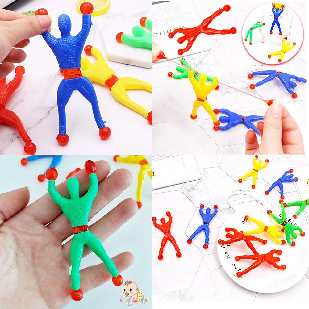 Climbing Wall Sticky Spiderman Climbing Traditional Toys Climbing Wall  Superman / Fun Flexible Climb Men Sticky Wall Climbing Flip | Shopee Brasil