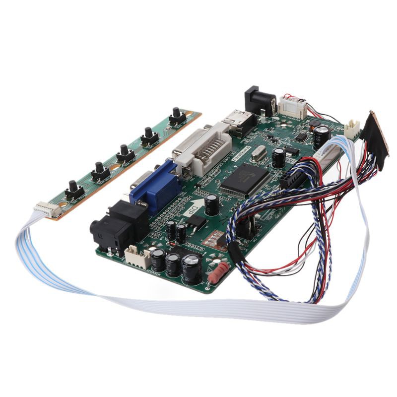 DVI+VGA+Audio LCD Controller Board Driver For 12.5" B125XW02 V.0 V0 1366X768 