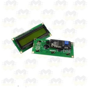 Display Lcd 16x2 + I2C Fundo VERDE/AZUL C/ Modulo I2c Já Soldado — imagem 2 de 2
