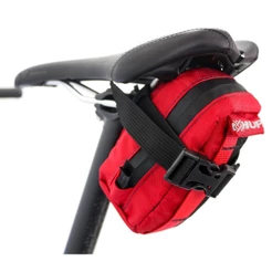 Bolsa de Selim HUPI Top Para Bike Preto/Vermelho