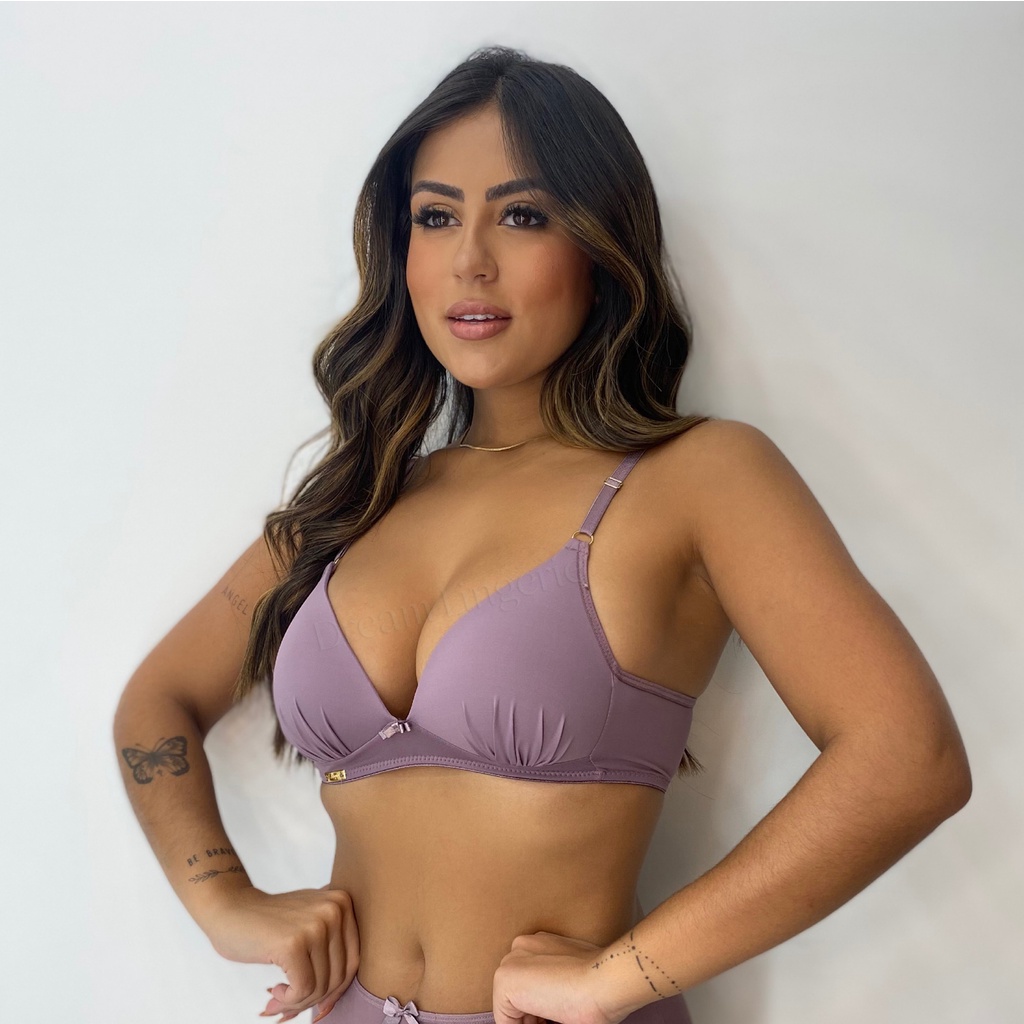 Sutiã De Bojo Sem Aro Conforto Total