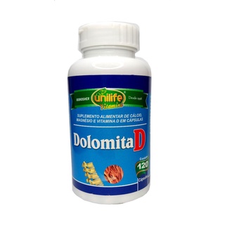 Dolomita D Unilife 120 Cápsulas De 950mg