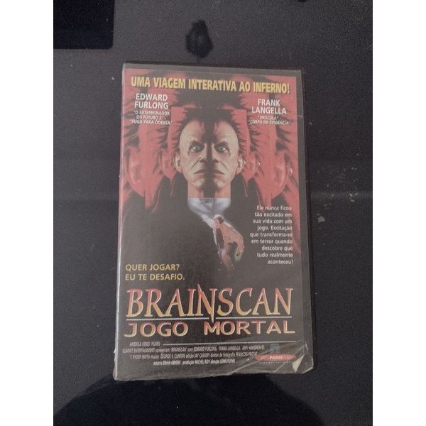 VHS Brainscan - Jogo Mortal - Original