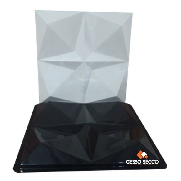 Forma Gesso 3d Cimenticia Abs 2mm Estrela Davi GessoSecco