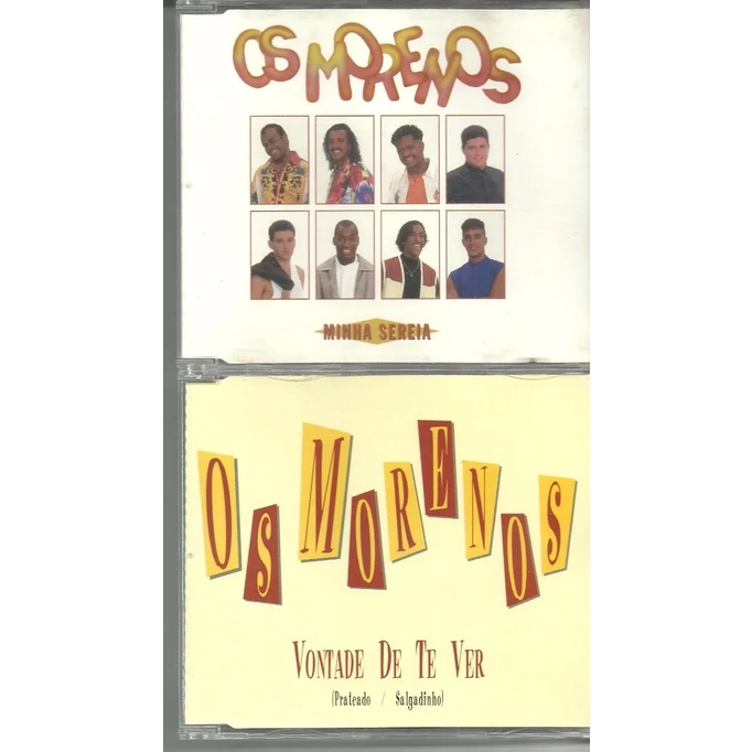 2 Cds Os Morenos - Vontade De Te Ver / Minha Sereia ( Single )