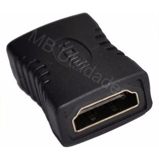 Adaptador Hdmi Femea X Femea Emenda Extensor Conector D Cabo em Oferta na Shopee