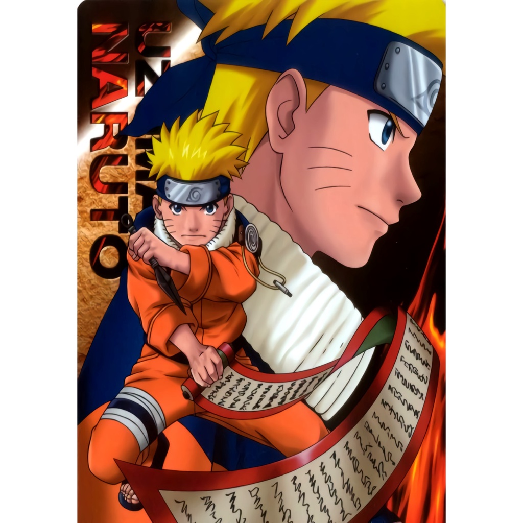 Caderno Personalizado Universitário de 1 Matéria Anime Naruto Clássico - Uzumaki Naruto
