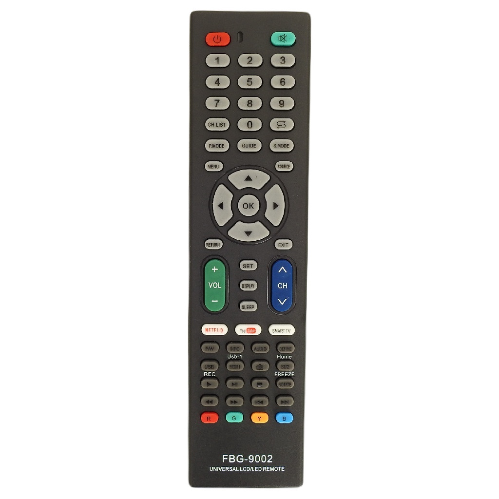 Controle Remoto Universal Todas Tv's - Smart / Lcd / 4k FBG 9002