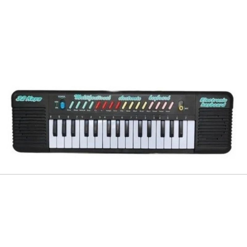 Teclado Infantil 32 Teclas Com Microfone Instrumento Musical KEYBOARD