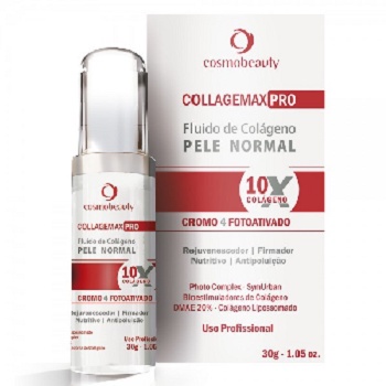 Fluido de Colágeno Pele Normal Collagemax Pro Cosmobeauty Fluido de Colágeno