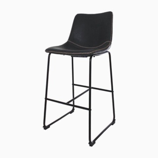 Banqueta Alta Com Encosto Alto Estofado Para Cozinha Bancada Ilha Luxo Munich Brusque Preta Vintage em Oferta na Shopee