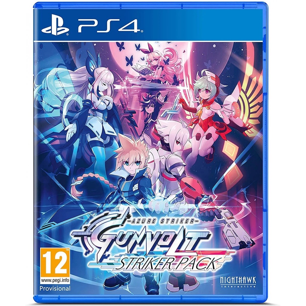 Azure Striker Gunvolt Striker Pack PS4 Mídia Física 2 Jogos Lacrado Pronta Entrega
