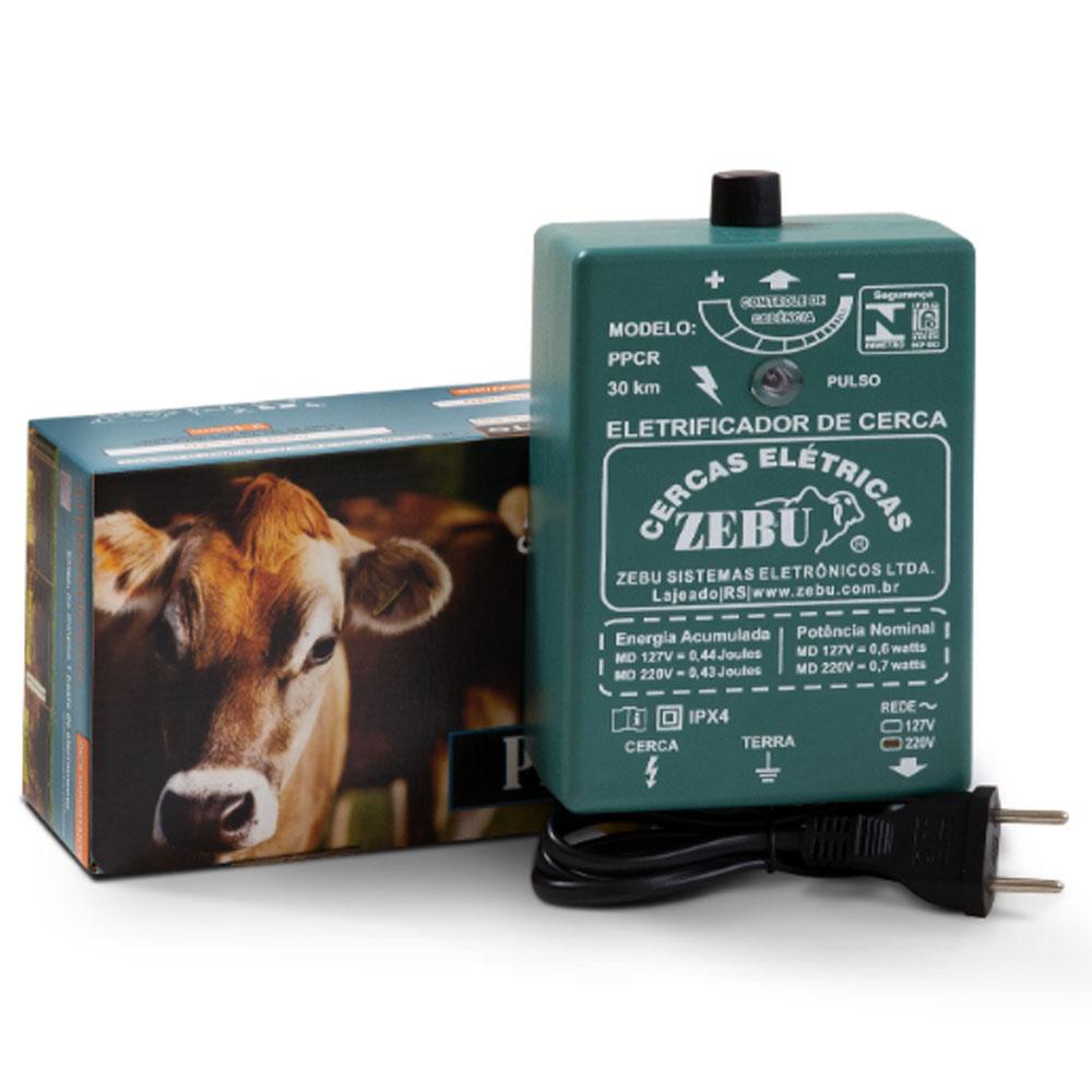 Eletrificador Cerca Elétrica Rural Ppcr 30km Zebu Regulagem