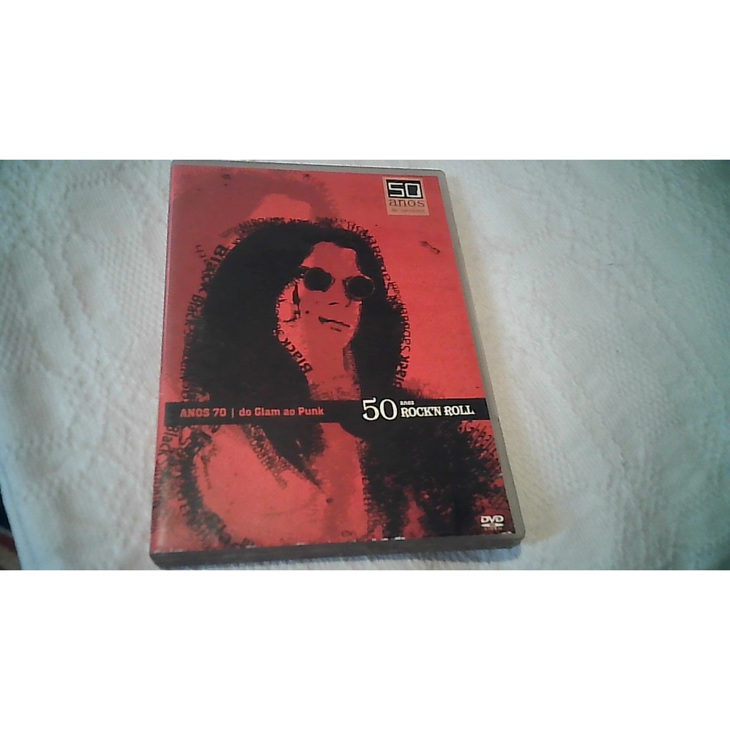 DVD 50 ANOS ROCK N ROLL - ANOS 70 DO GLAM AO PUNK