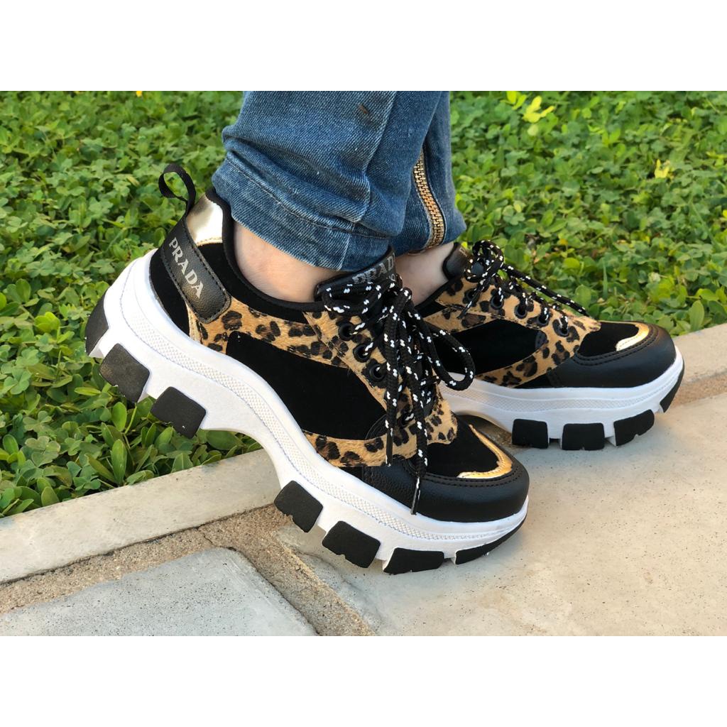 tenis prada block chunky