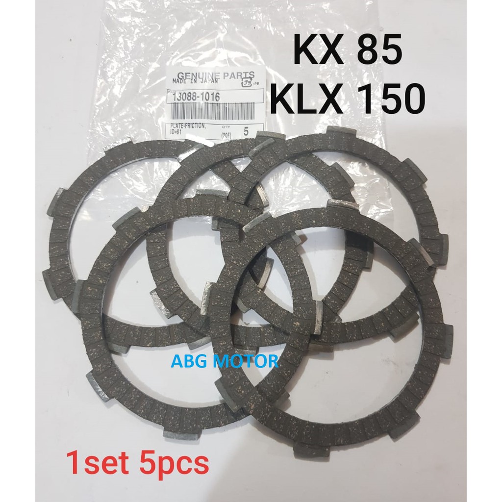 Placa De Embreagem KX 85 PNP KLX 150 Preço ORIGINAL 1 Conjunto 5 Pcs 13088-1016