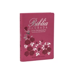 Bíblia Sagrada | Letra Extragigante | ARC | Capa Luxo Flor P