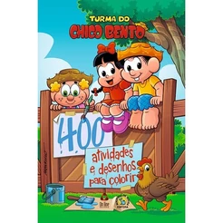Turma do Chico Bento Livro 400 Atividades e Desenhos para Colorir