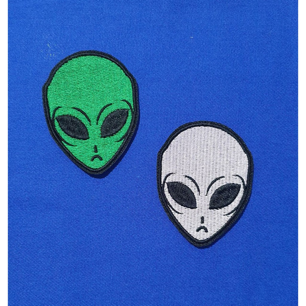 Alien Patch Moda Aplique Bordado em Oferta na Shopee