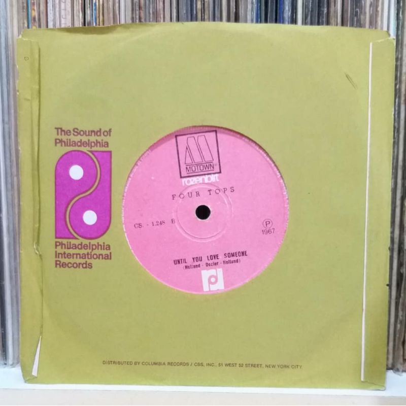 Compactos 7 Polegadas - FOUR TOPS, 1967 e 1968 (lote)