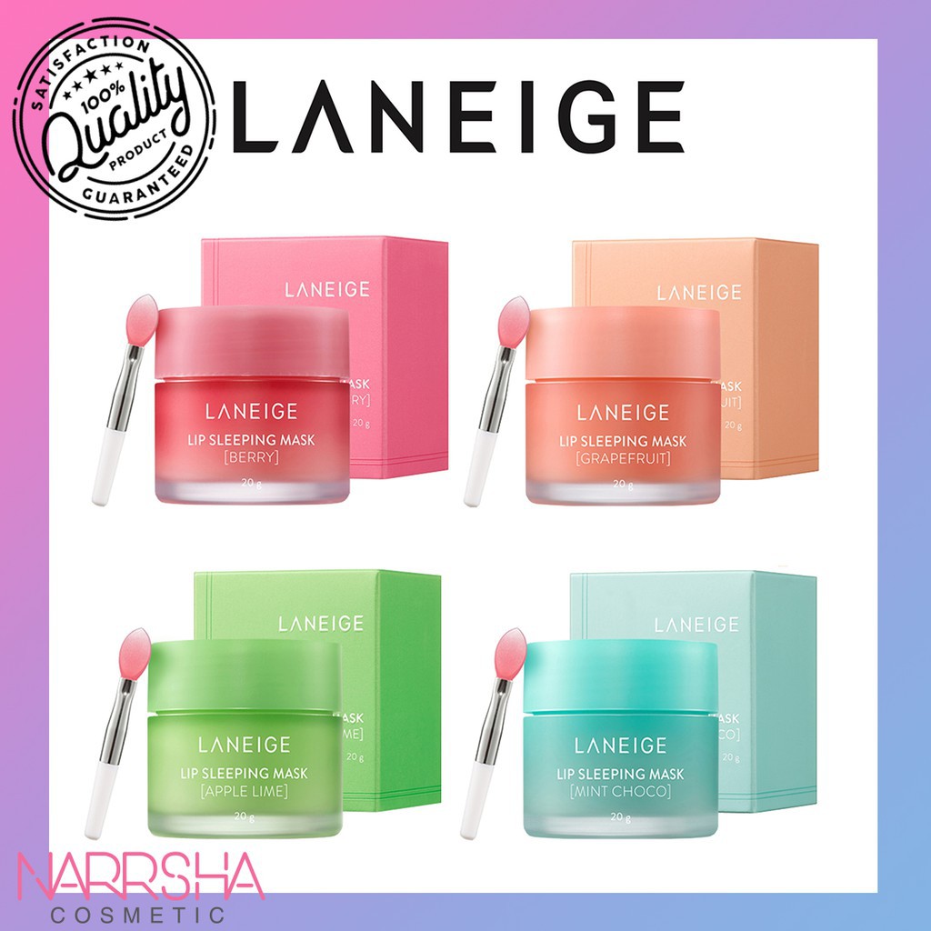 [LANEIGE] Lip Sleeping Mask (Berry / Grapefruit / Apple Lime / Mint