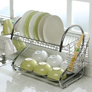 Escorredor de Pia 12 Pratos Pequeno Aço Cromado Para Pratos e Talheres em Oferta na Shopee