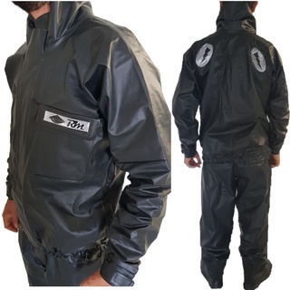 Capa de Chuva Motoboy Motociclista Poliéster Calça Jaqueta Rm Moto em Oferta na Shopee