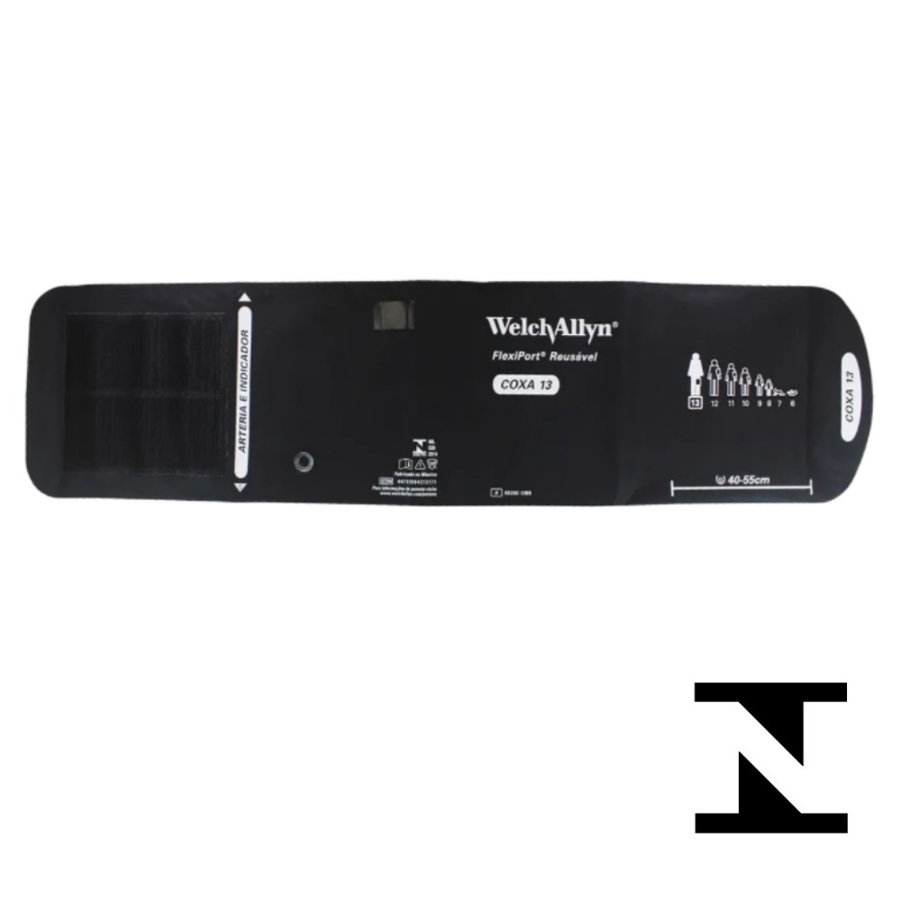 Braçadeira Coxa 40-55 cm Flexiport N13 Coxa Welch Allyn