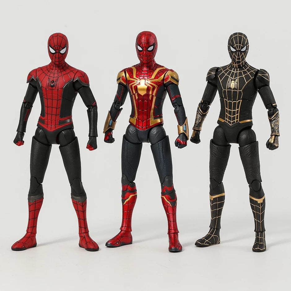 18cm original zd toys Homem Aranha action figure boneco no way home Marvel 10th anniversary spider man toys