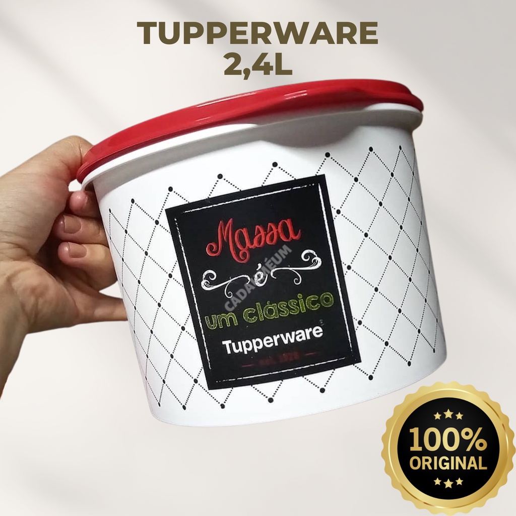 Massa Tupperware Linha Bistrô 2,4L