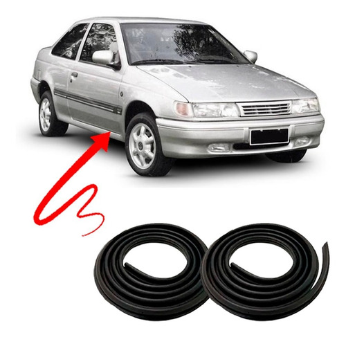 Kit Borrachas 2 Portas Logus Pointer Apollo Escort Verona