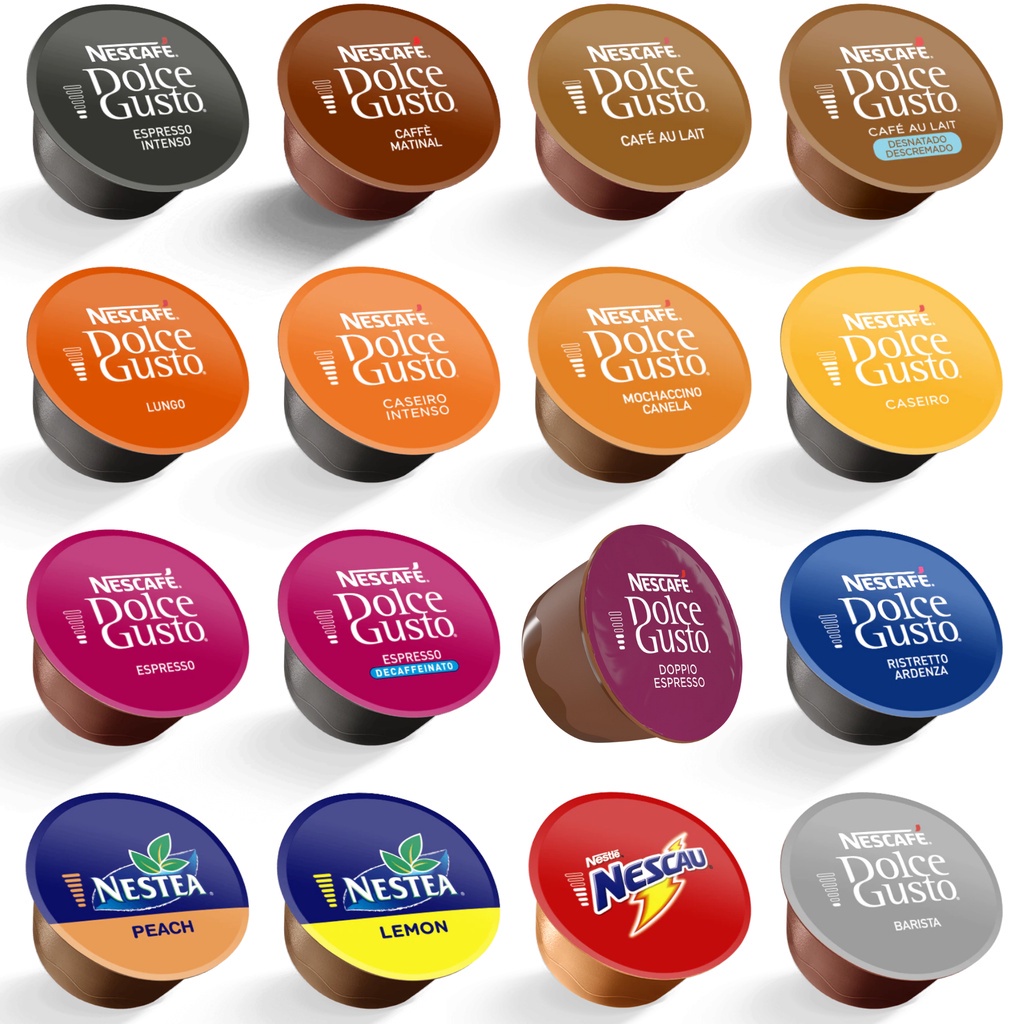 Cápsulas Dolce Gusto Nescafé Monodose Sabores Unitário 1 Dose Original